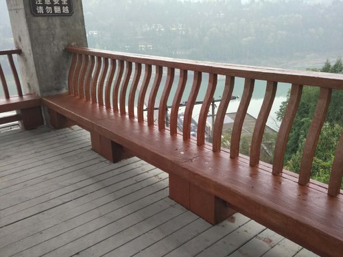 阆中电力公司仿木护栏工程