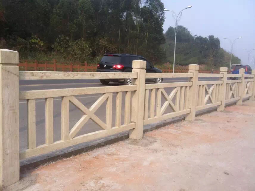 公路仿木护栏